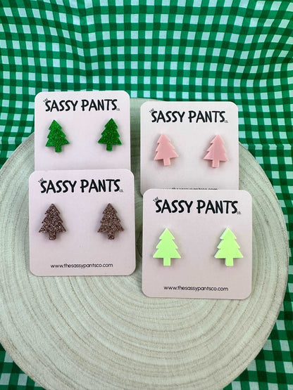 CHRISTMAS TREE | STUDS - The Sassy Pants Co